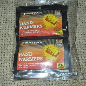 Heat Pax Hand Warmers - 5 Packs